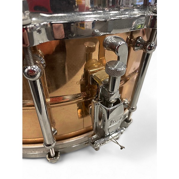 Used Pearl 14X6.5 Sensitone Snare BRONZE Drum