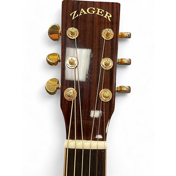 Used Zager ZAD 900/N Natural Acoustic Guitar