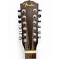 Used Fender DG1012 Natural 12 String Acoustic Guitar