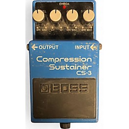 Used BOSS CS3 Compressor Sustainer Effect Pedal