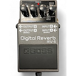 Used BOSS RV5 Digital Reverb Effect Pedal