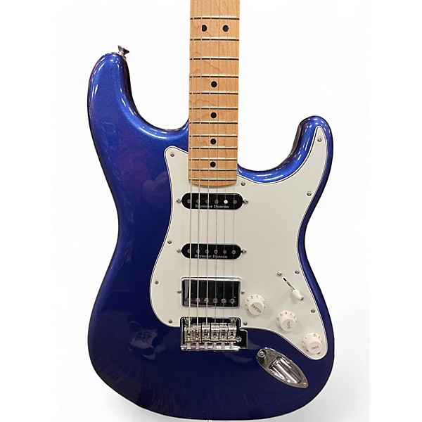 Used Fender Player Stratocaster Saturday Night Special Sparkle Blue Solid Body Electric Guitar