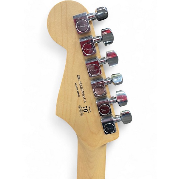 Used Fender Player Stratocaster Saturday Night Special Sparkle Blue Solid Body Electric Guitar