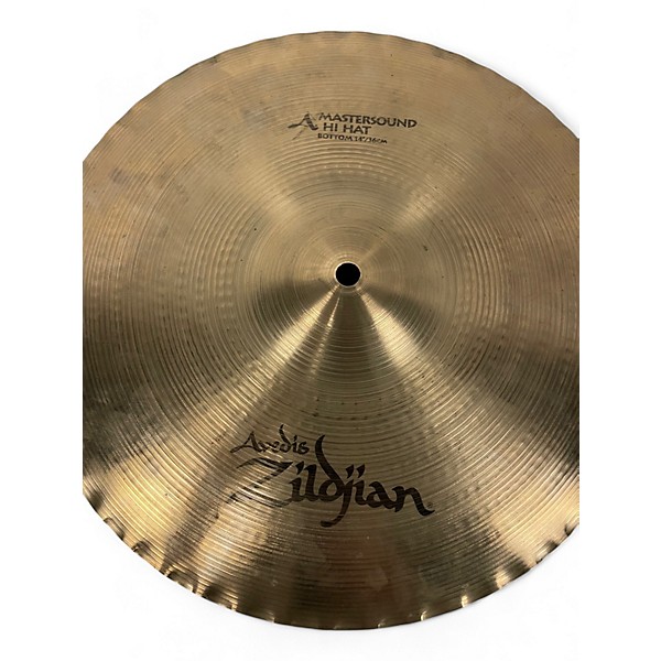 Used Zildjian 14in A Mastersound Hi Hat Pair Cymbal