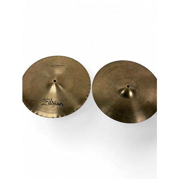 Used Zildjian 14in A Mastersound Hi Hat Pair Cymbal