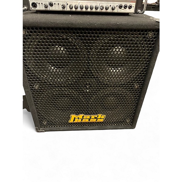 Used 2020s Markbass Blackline Standard 104HR 200W 4x10 Bass Cabinet