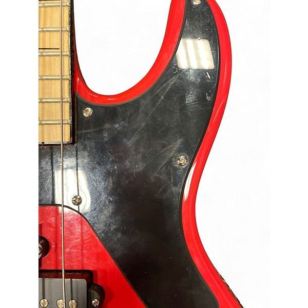 Used Jackson X SERIES CONCERT CBXNT V Red Electric Bass Guitar