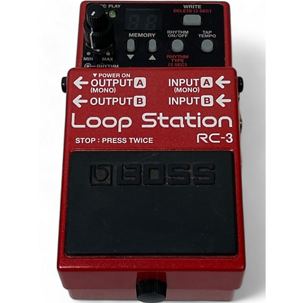 Used BOSS RC3 Loop Station Pedal