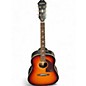 Used Epiphone FT79 TEXAN Faded Cherry Acoustic Electric Guitar thumbnail