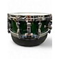 Used TAMA 14X5 Starphonic Snare Green Drum