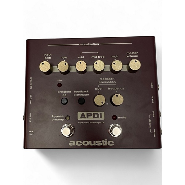 Used Acoustic APDI Effect Pedal