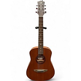 Used Luna SAF-MAH GC Natural Acoustic Guitar