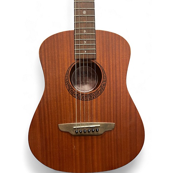 Used Luna SAF-MAH GC Natural Acoustic Guitar