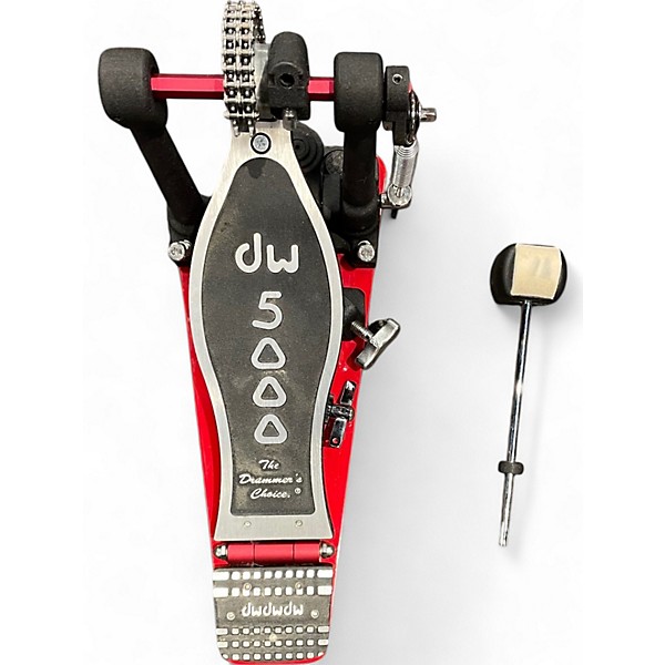 Used DW 5000 Series Double Double Bass Drum Pedal