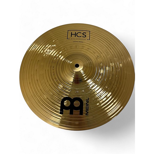 Used MEINL 14in HCS Hi Hat Pair Cymbal