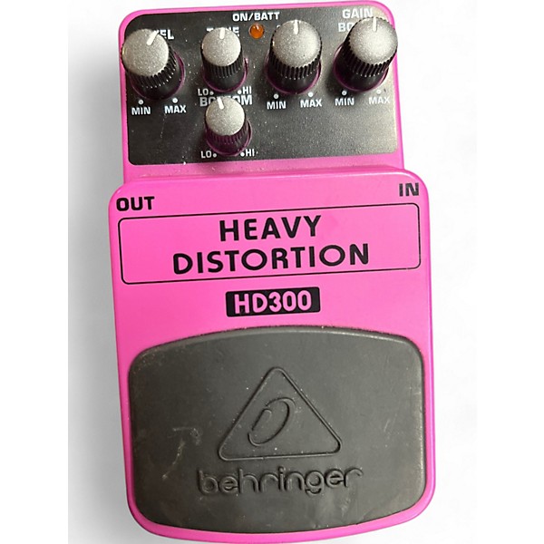 Used Behringer HD300 Heavy Distortion Effect Pedal