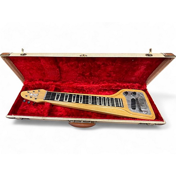 Vintage 1957 Gibson Skylar Lap Steel + Ga-5 Amp Set Korina Lap Steel