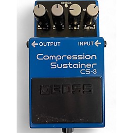 Used BOSS CS3 Compressor Sustainer Effect Pedal