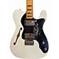 Used Squier Classic Vibe Telecaster Thinline Olympic White Hollow Body Electric Guitar