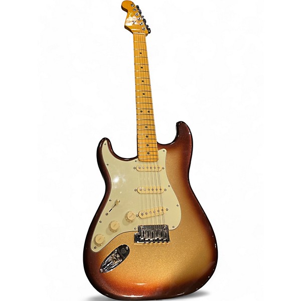 Used 2022 Fender American Ultra Stratocaster LH Mocha Burst Electric Guitar