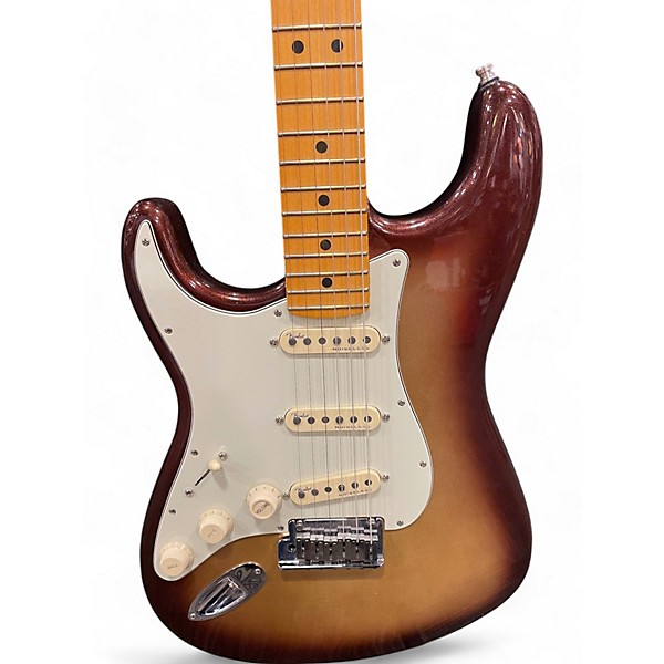 Used 2022 Fender American Ultra Stratocaster LH Mocha Burst Electric Guitar