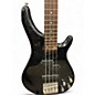 Used Raven Solid Body Black Sparkle Electric Bass Guitar