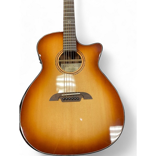 Used Alvarez AGE910CEARSHB Sandburst Acoustic Electric Guitar,Specials : American Fashion Style Bags On Sale