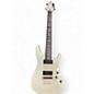 Used Schecter Guitar Research Demon 7 String WHITE Solid Body Electric Guitar