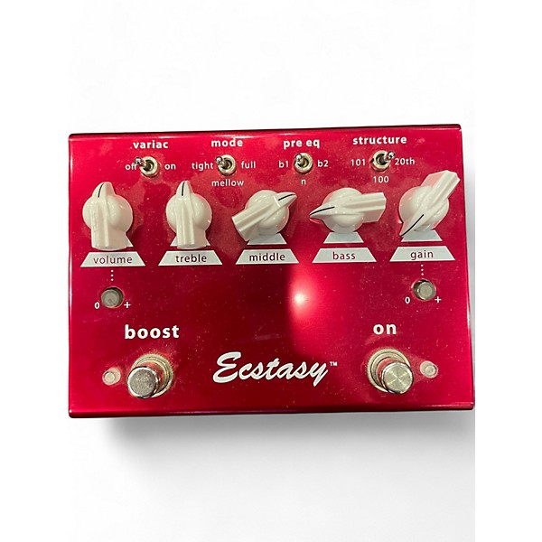 Used Bogner ECSTACY RED Effect Pedal