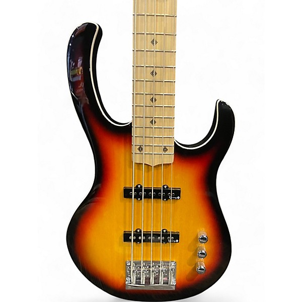 Used H. Jimenez LBS5 Vintage Sunburst Electric Bass Guitar