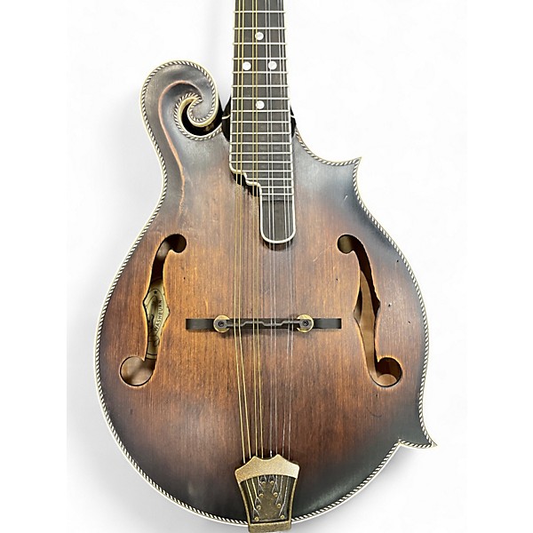 Used Washburn EM118SWK F Style Vintage Natural Mandolin