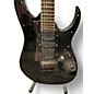 Used Ibanez prestige rg2550e Black Solid Body Electric Guitar