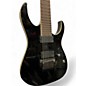 Used Ibanez RGIR27E Iron Label 7 String Black Solid Body Electric Guitar