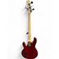 Used Sterling by Music Man Ray4 Red Electric Bass Guitar