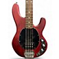 Used Sterling by Music Man Ray4 Red Electric Bass Guitar