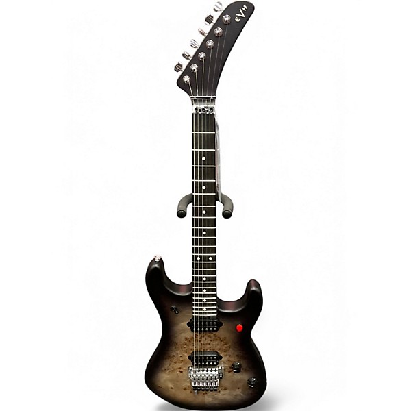 Used EVH 5150 Series Deluxe BLACK BURST Solid Body Electric Guitar