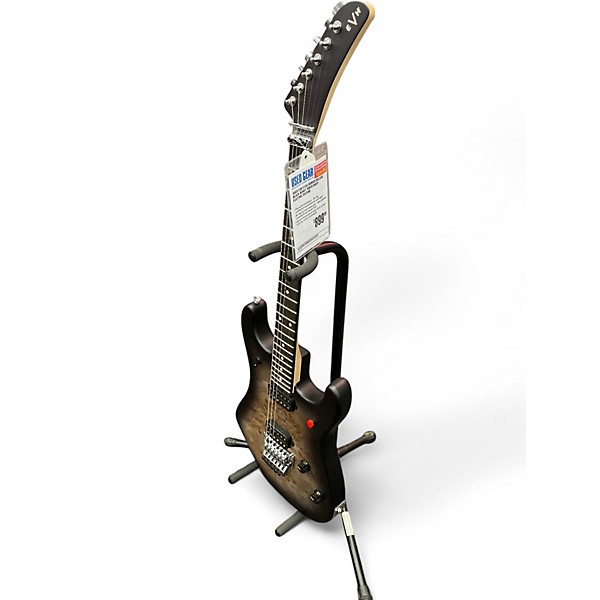 Used EVH 5150 Series Deluxe BLACK BURST Solid Body Electric Guitar