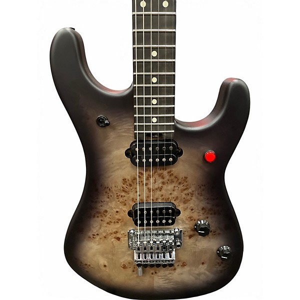 Used EVH 5150 Series Deluxe BLACK BURST Solid Body Electric Guitar