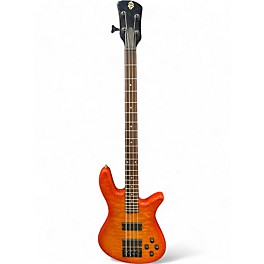 Used Spector Q4 ORANGE Electric Bass Guitar