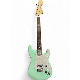 Used 2023 Fender Tom Delonge Signature Stratocaster Surf Green Solid Body Electric Guitar