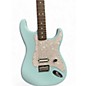 Used 2023 Fender Tom Delonge Signature Stratocaster Daphne Blue Solid Body Electric Guitar