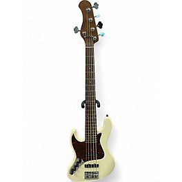 Used Sadowsky Guitars METROEXPRESS Vintage J/J Bass 5-String Olympic White Electric Bass Guitar