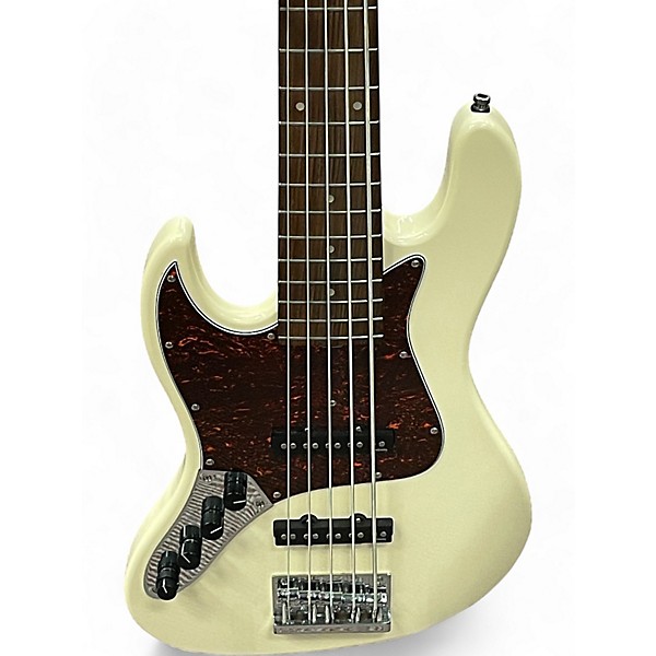 Used Sadowsky Guitars METROEXPRESS Vintage J/J Bass 5-String Olympic White Electric Bass Guitar