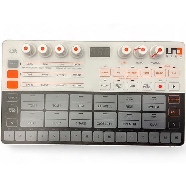 Used IK Multimedia UNO DRUM Drum Machine