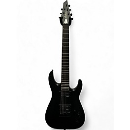 Used Jackson JS22-7 Dinky 7 String Black Solid Body Electric Guitar