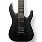 Used Jackson JS22-7 Dinky 7 String Black Solid Body Electric Guitar