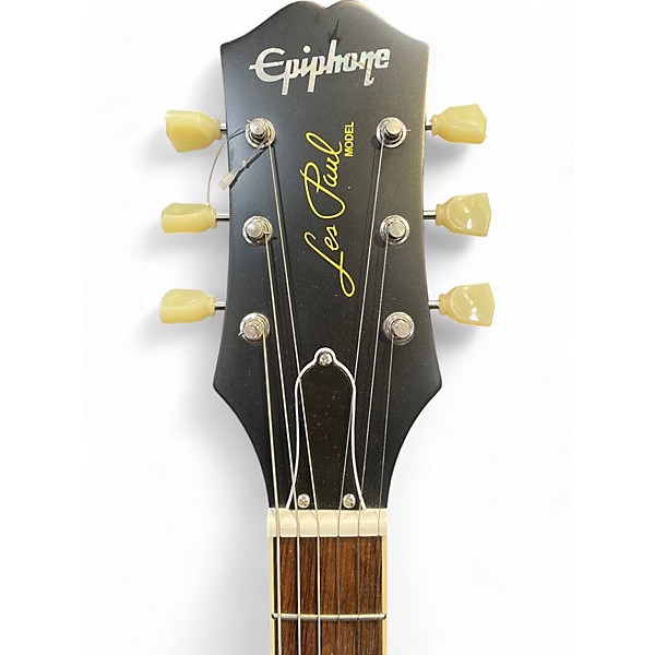 Used Epiphone 1959 Reissue Les Paul Standard Aged Dark Cherry Burst Solid Body Electric Guitar