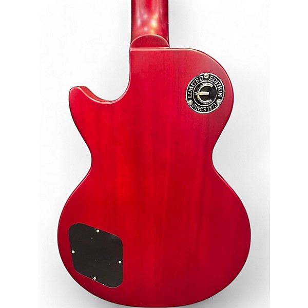 Used Epiphone 1959 Reissue Les Paul Standard Aged Dark Cherry Burst Solid Body Electric Guitar
