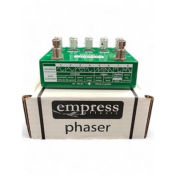 Used Empress Effects PHASER Effect Pedal