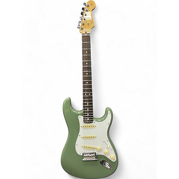 Used Fender American Professional Stratocaster SSS Antique Olive Solid Body Electric Guitar,New Products : American Fashion Style Bags On Sale
